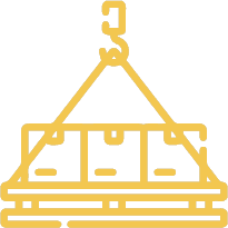 Sea freight service icon